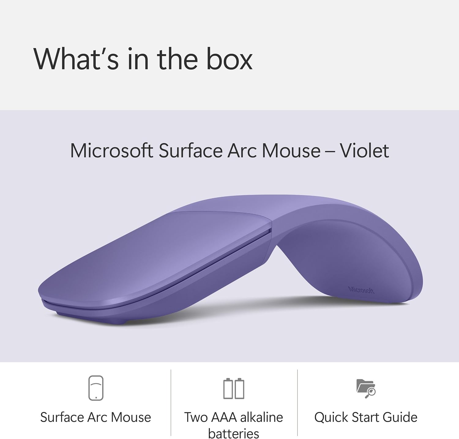 Microsoft Surface Arc Mouse | Violet